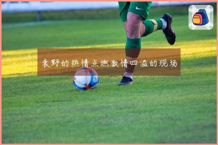 袁野的热情点燃激情四溢的现场